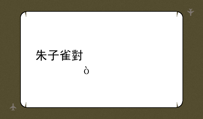 朱子雀小梦魇出装？
